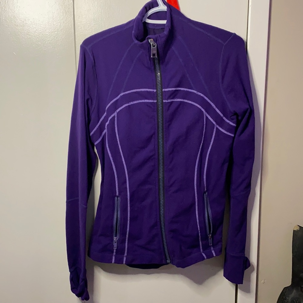 Lululemon Define Jacket Size 10 Purple